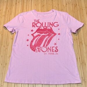 Women’s oversized Rolling Stones graphic tee. Size XS. EUC.
